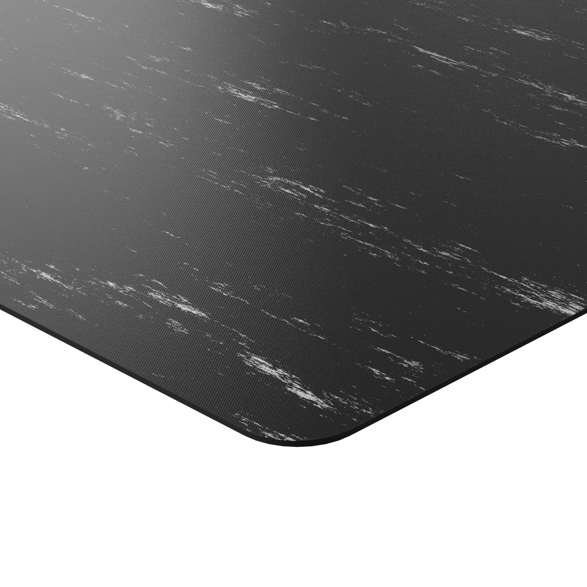 K-Marble Foot 3' x 5' Black and White Anti-Fatigue Mat, Perfect for Industrial Locations