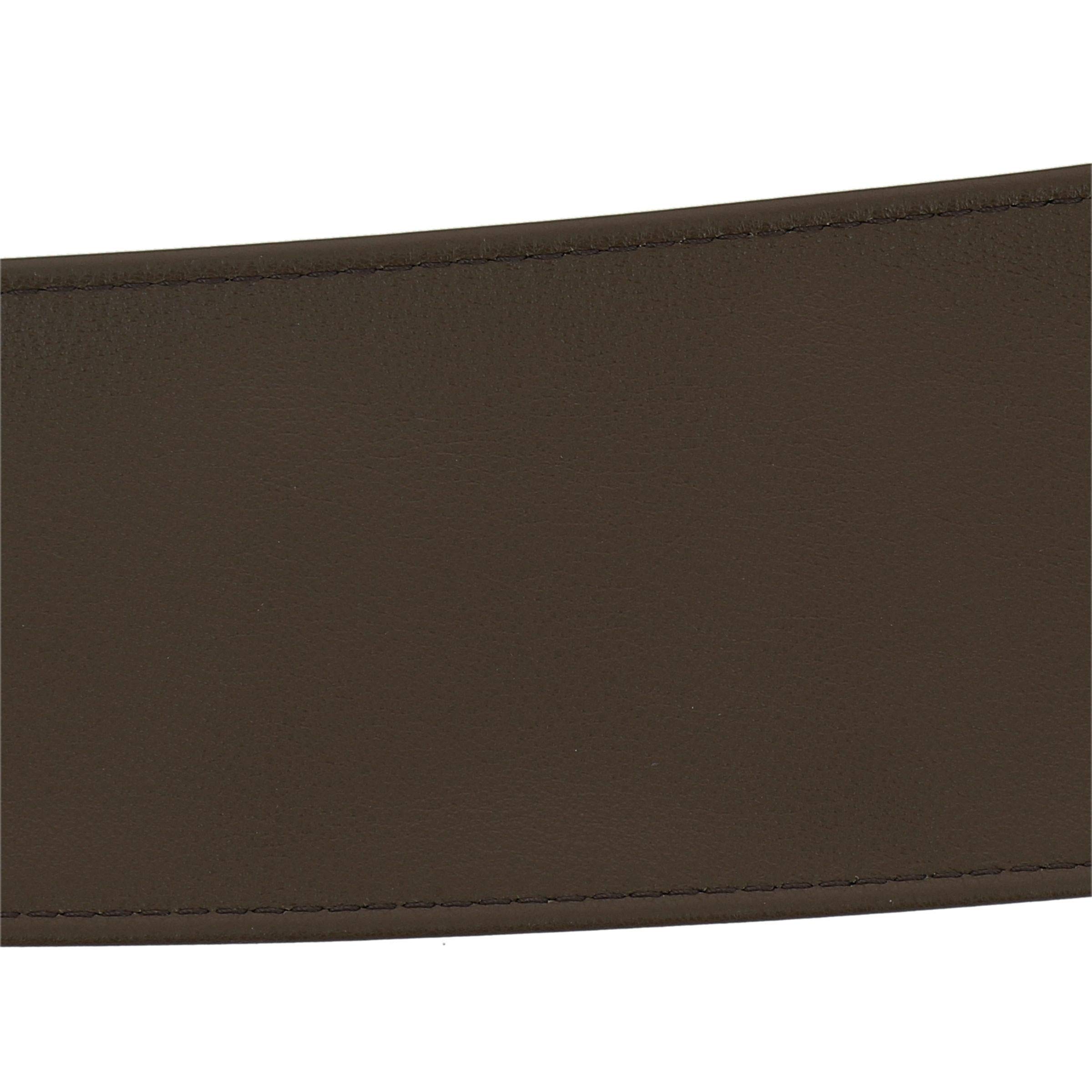 FASHIONGEN - Cinturón Obi de cuero, Cuero Vacuno Plena Flor, para las mujeres, cinturón de vestido, CASSIANE