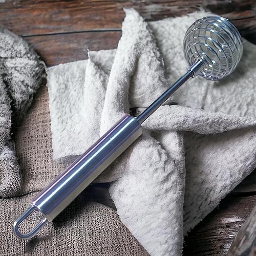 Miniatura 2 de Humaima's Home and Kitchen - Batidor de resorte de acero inoxidable de 10 pulgadas