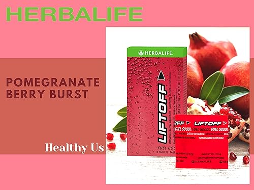 Miniatura 3 de HERBALIFE LIFTOFF - Combo de tabletas energéticas  Granada y bayas Burst 12 tabletas Tropical Fruit Force 6 tabletas Limon-Lime Blast 6 tabletas