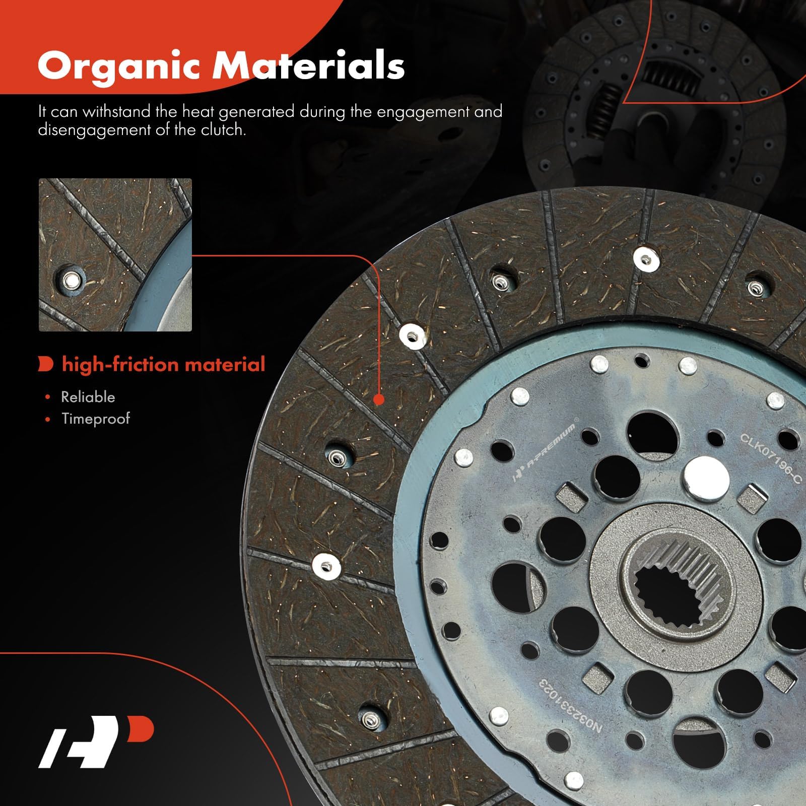 Amazon.com: A-Premium Transmission Clutch Kit with Clutch Slave 
