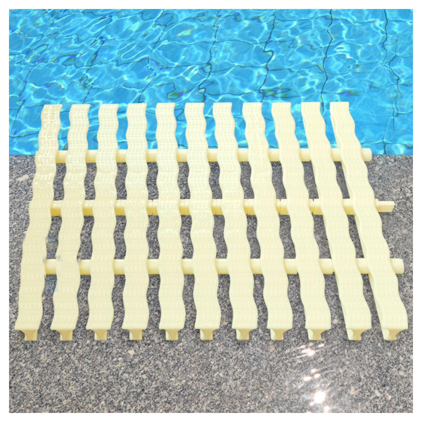 Grille de gouttière de salle de bain anti-flaque d'eau pour douche et piscine