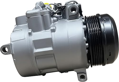 Miniatura 2 de Compresor de CA automotriz RYC y embrague de A/C AIG379-01 (se adapta a Mercedes C250 1.8L 2012, 2013, 2014, 2015; compatible con Mercedes SLK250