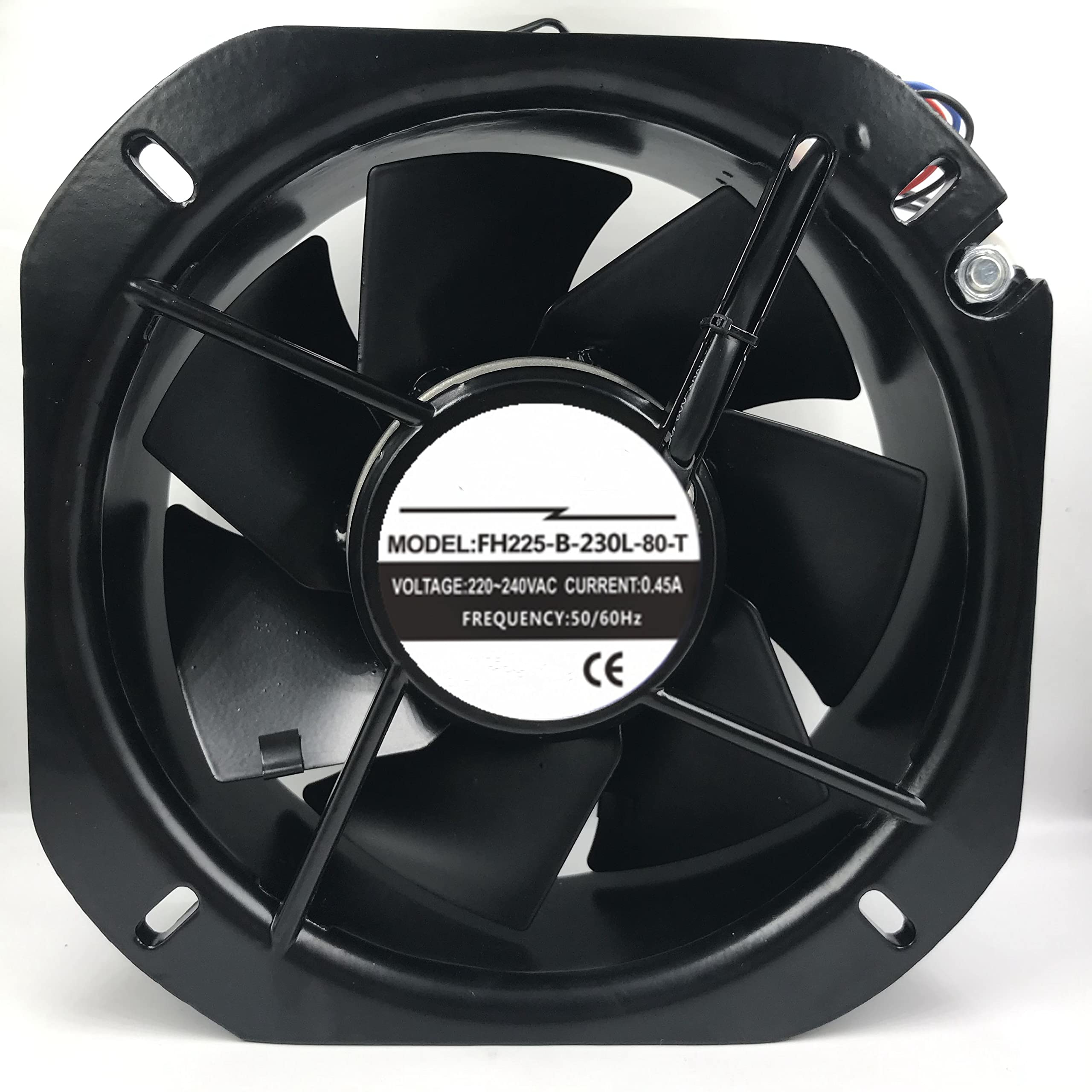 Ventilateur de refroidissement 0,45A pour éviter la surchauffe des machines