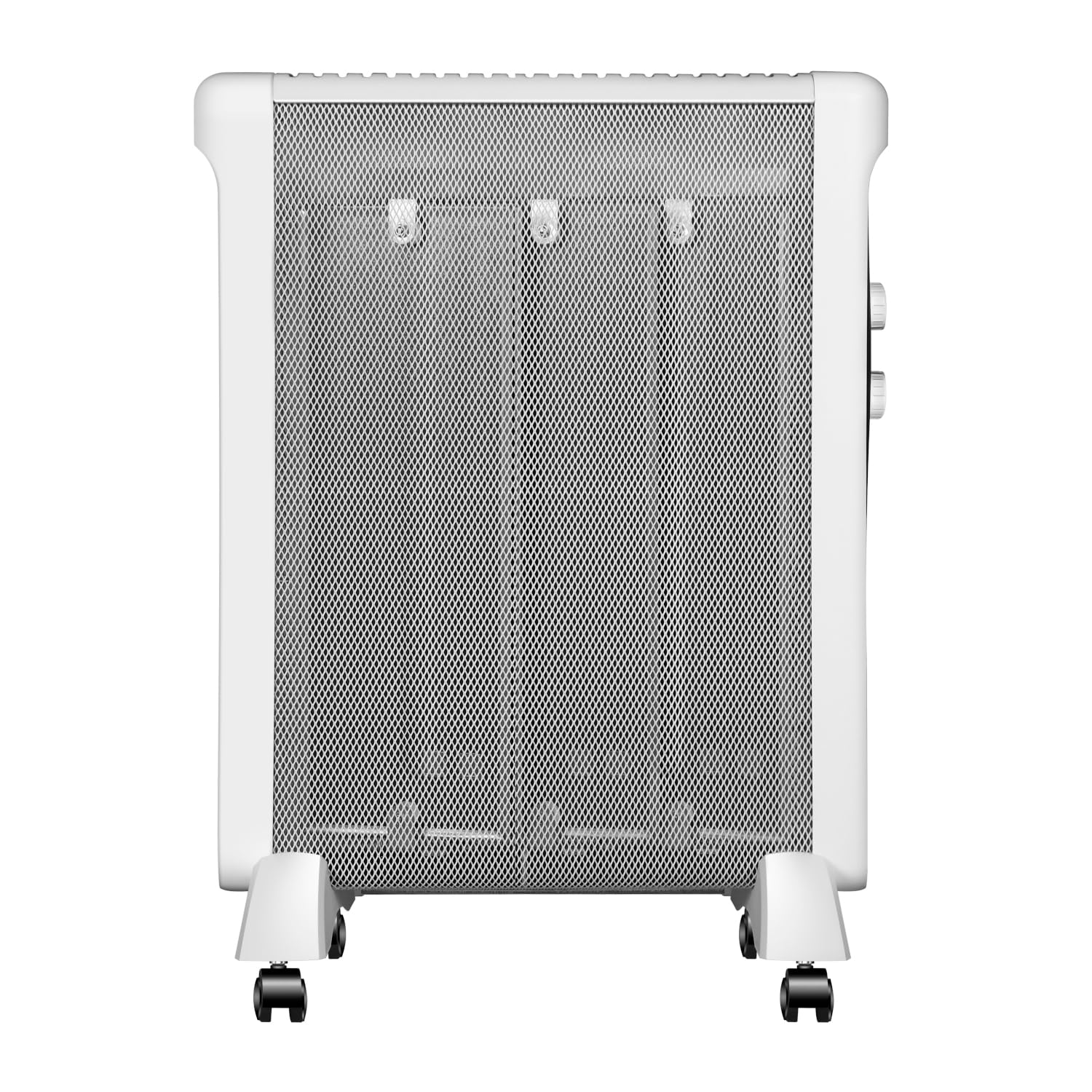 ARDES AR4MK01 - Radiatore elettrico a convezione rapida, in mica, a basso consumo, super silenzioso, con 2 funzioni di riscaldamento e sistema di sicurezza anti-ribaltamento