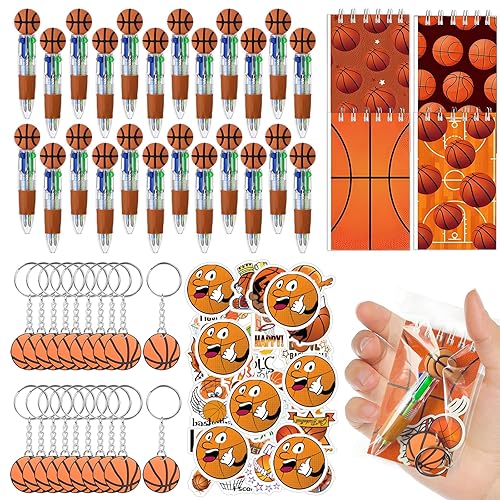 146 Pcs Basketball Party Supplies Return Gifts Basketball Pens Notepads