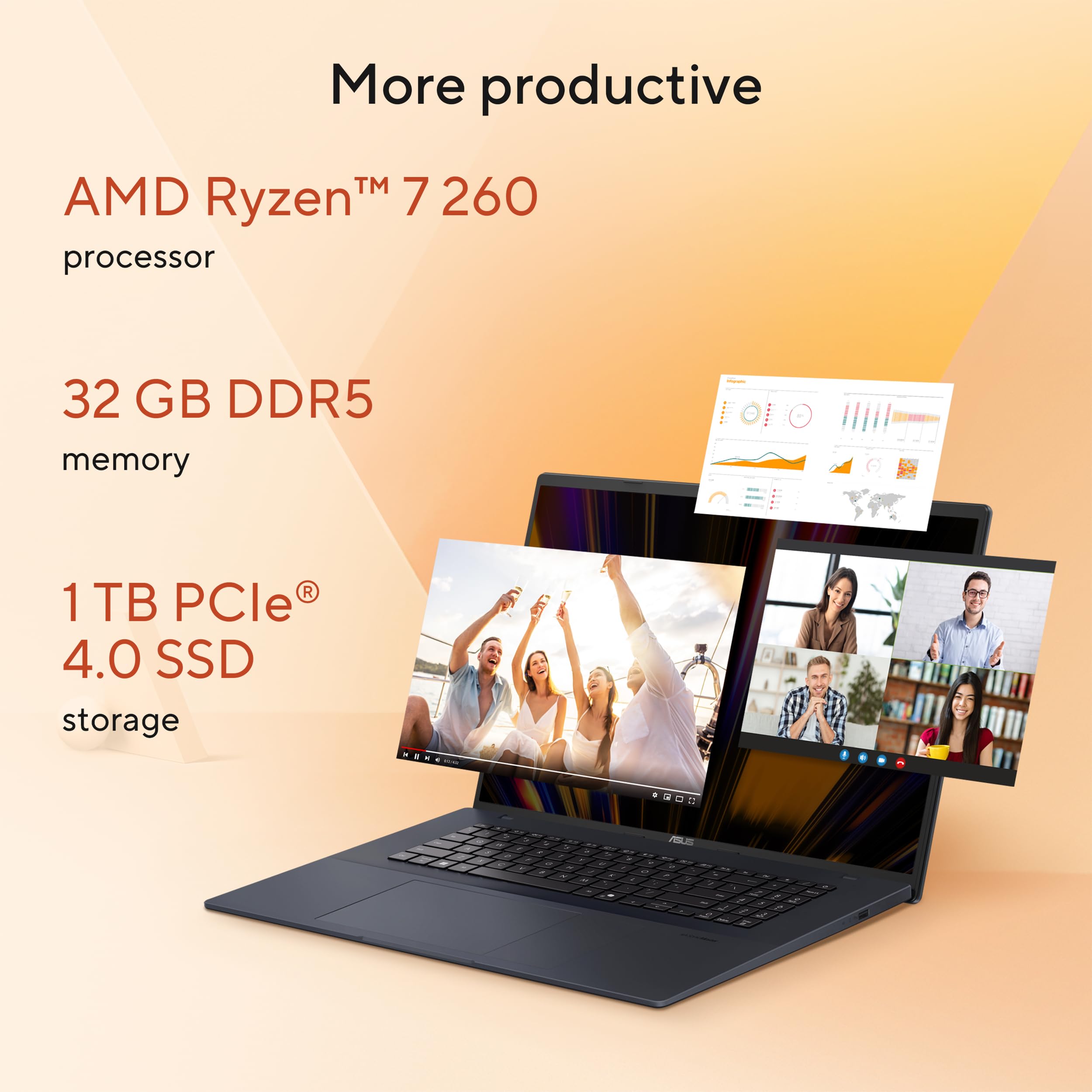 Amazon.co.jp: ASUS Vivobook 18 ノートパソコン 18インチ WUXGA 144Hz