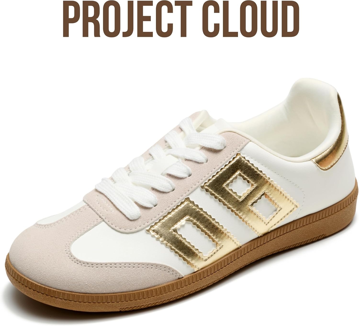 Project Cloud Sneakers for Women 2026 - Breathable Womens Shoes Memory Foam Insole Casual Sneakers Non Slip Womens Sneakers - Breathable Lightweight Walking Shoes (Brita)