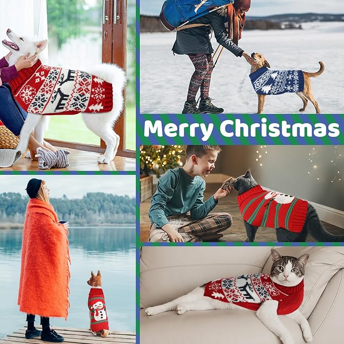 Suéter Navideño para Perros y Gatos Talla 3XL miniatura 6