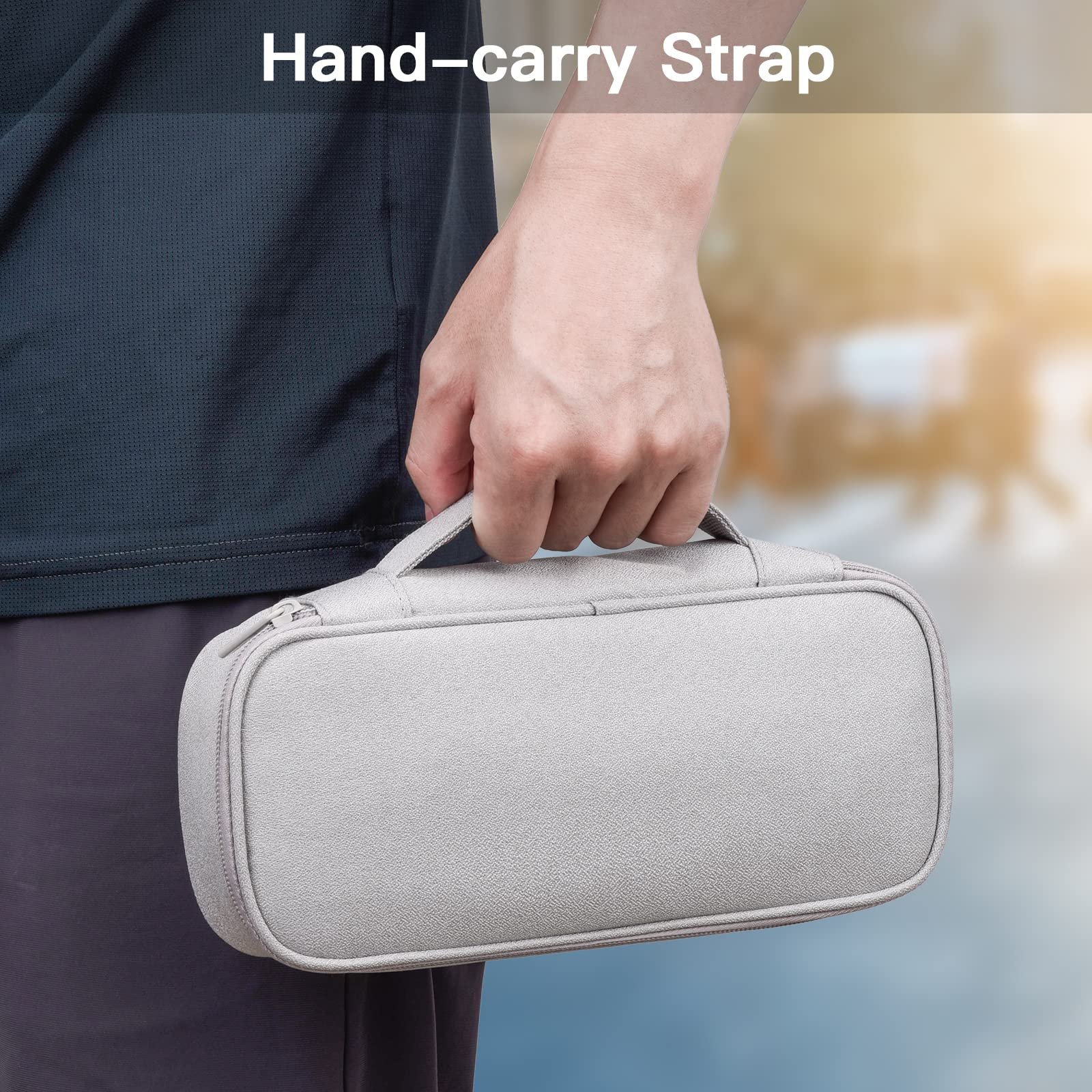 ACOCOBUY Custodia per Power Bank e Disco Rigido, Borsa Antiurto per