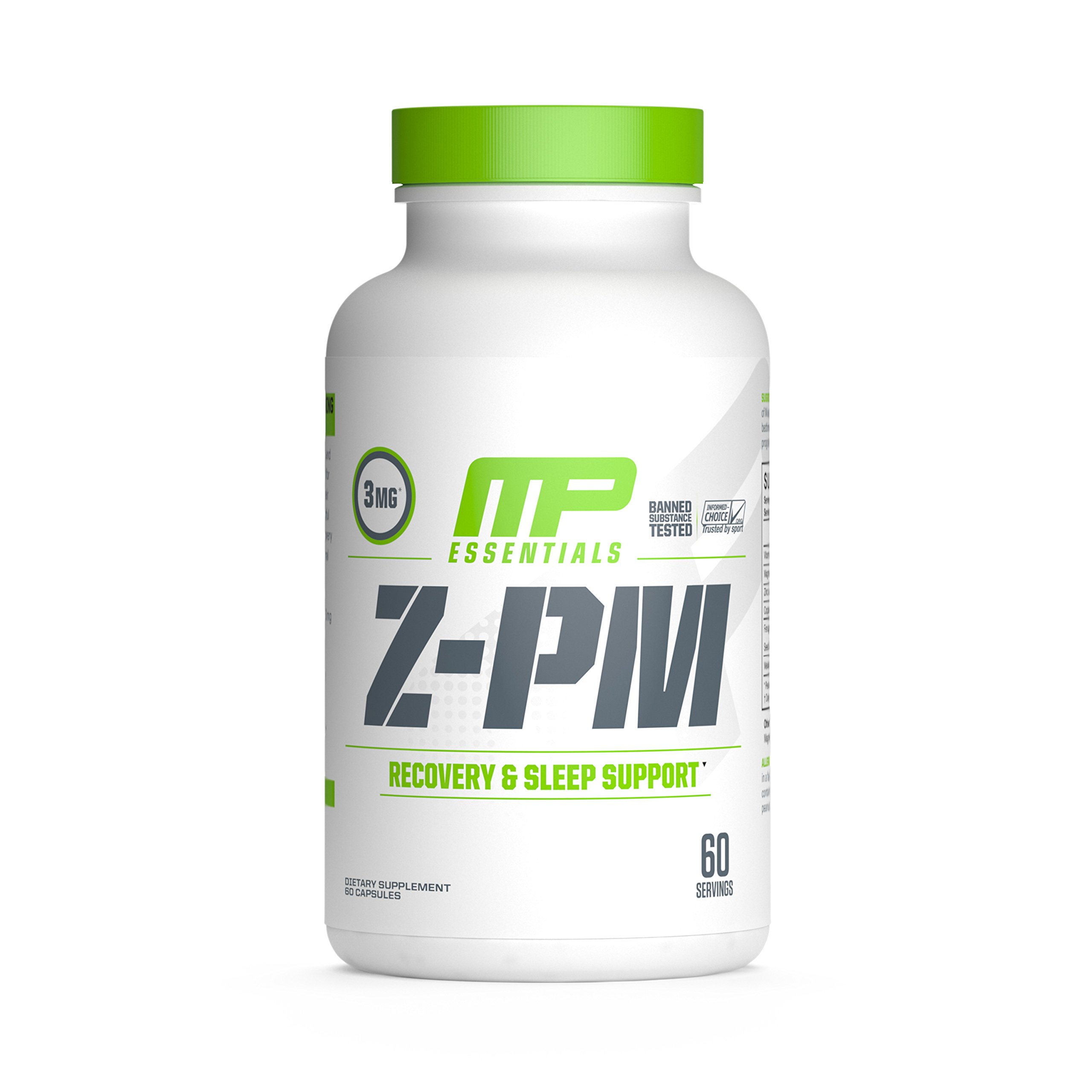 Muscle Pharm - Z-Pm Essentials Recovery & Sleep Support 3 Mg. 60 Capsules 181643