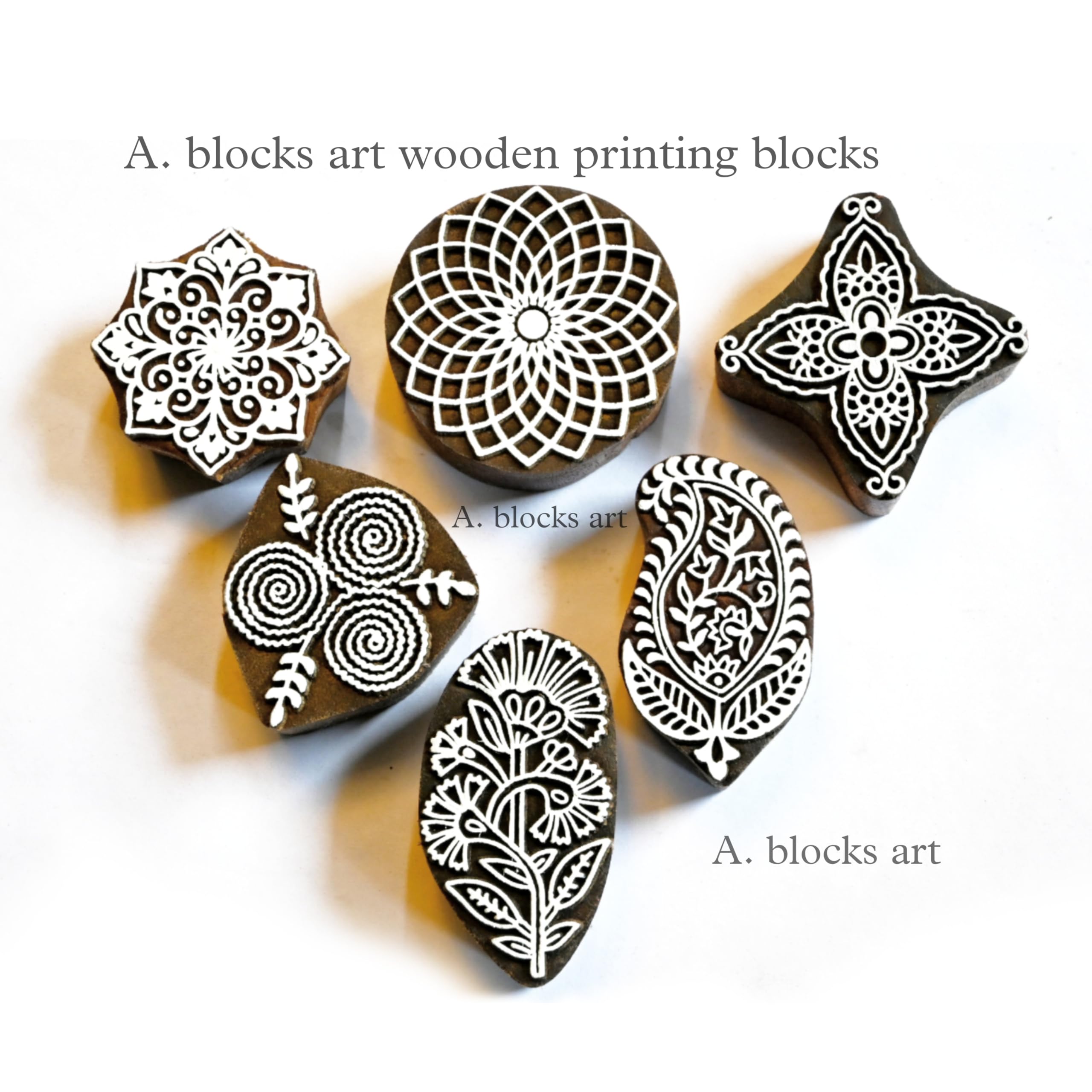 A Block Arts Beautiful Lotus Flower Design Wood Stamp, brown (B07X7D2WWB) Amazon Price History, Amazon Price Tracker