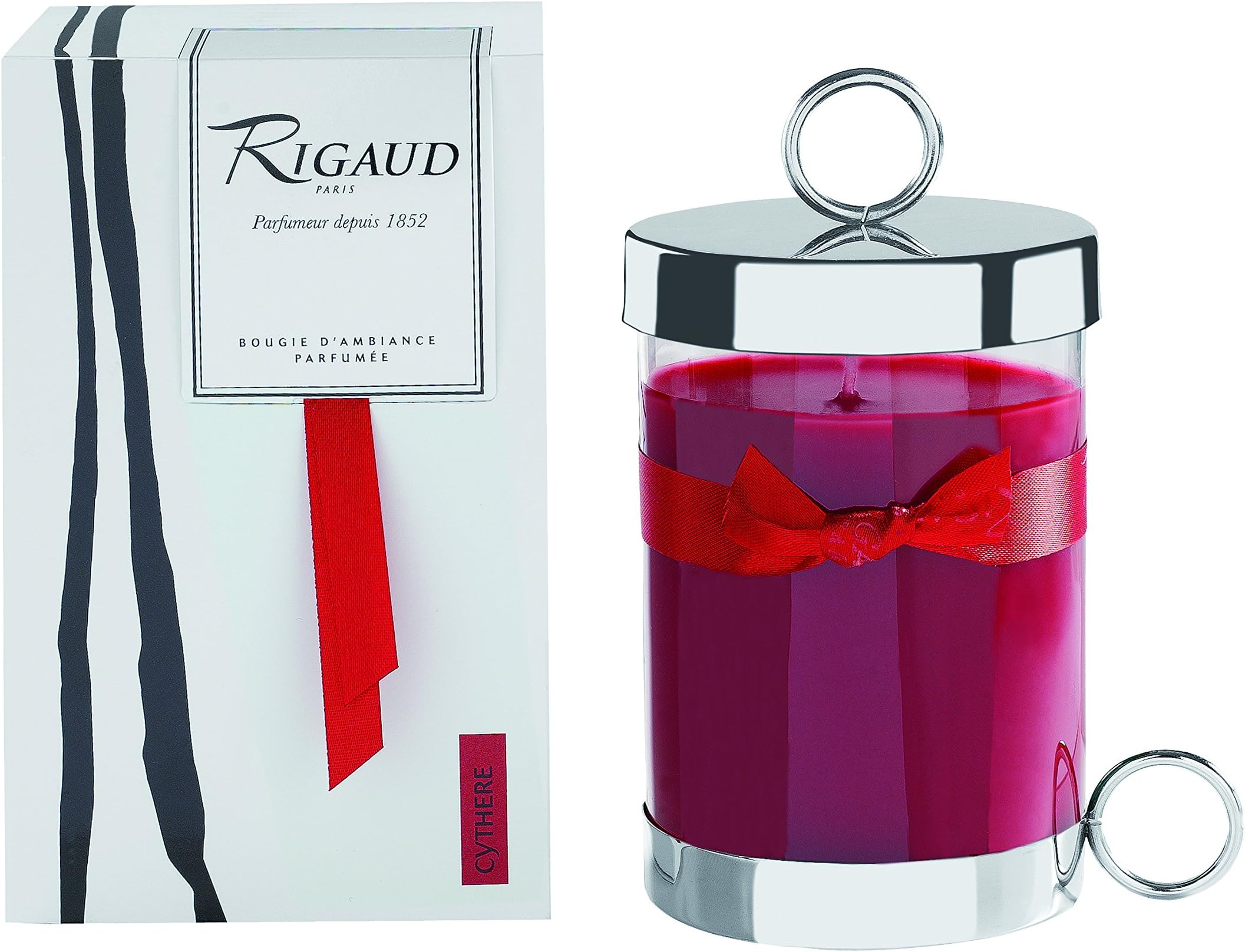 Rigaud BGM287751 Candle Large Cythere Red