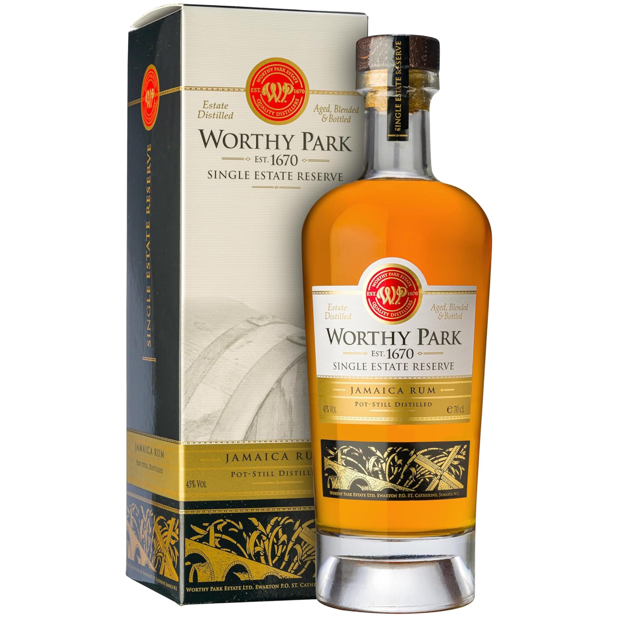 Worthy Park 12 Yo Single Estate Rum Jamaïque 50° 70Cl