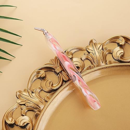 Miniatura 5 de Kit de 34 bolígrafos de pintura de diamante de acero inoxidable, 3 bolígrafos de arte de diamante 5D, herramientas de pintura de diamante 5D para