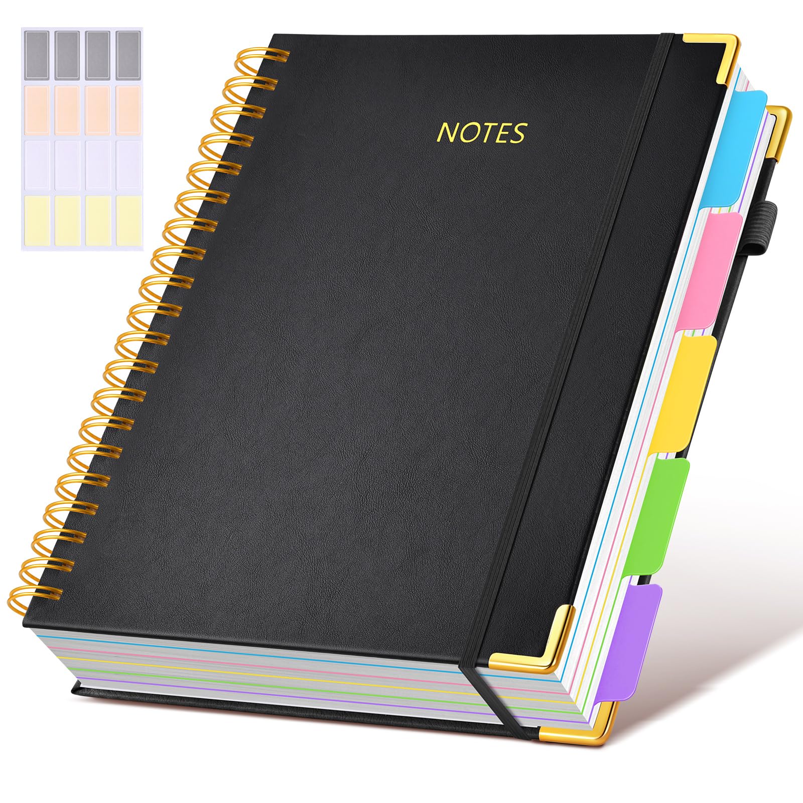 Amazon.com : Hardcover Spiral Notebook 8.5