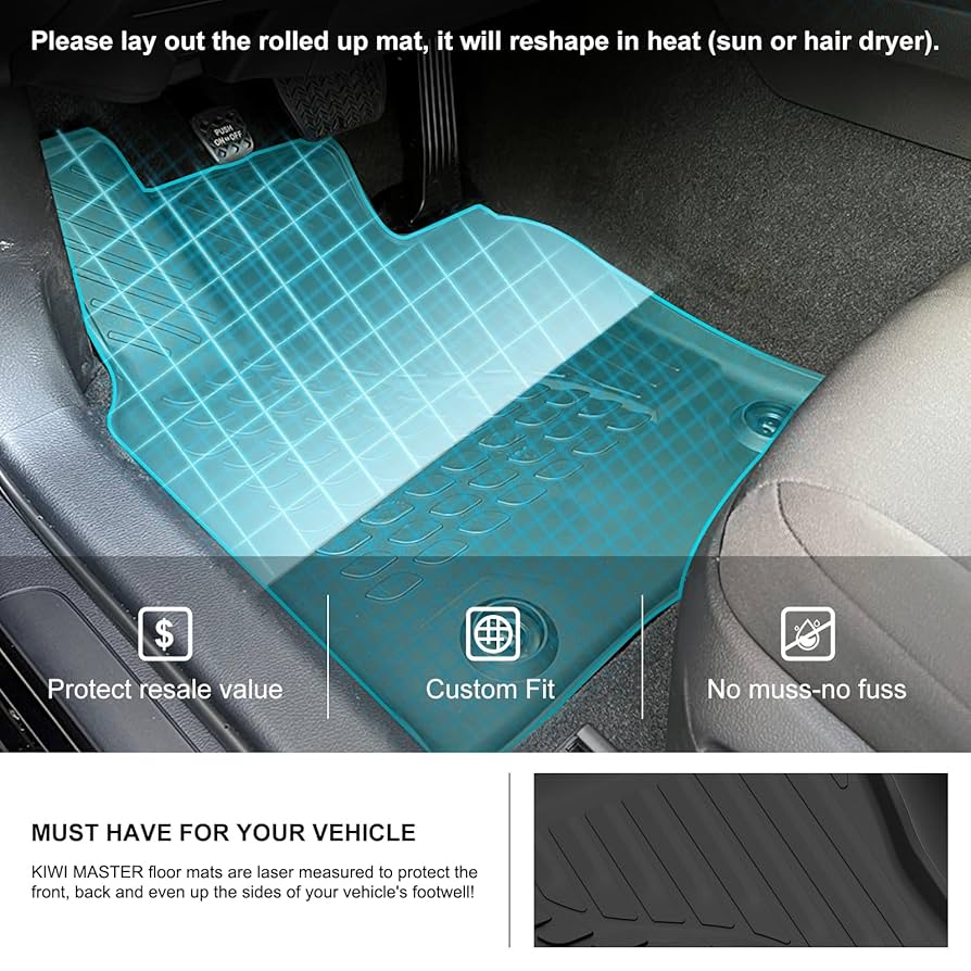 matts　27.0㎝ Amazon.com: HOUCLEMIC Floor Mats for 2018-2025 2026