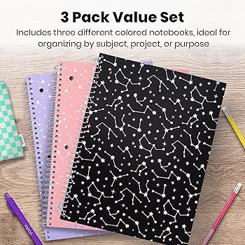 ୨୧⋆*専用おまとめ୨୧⋆*130 140 Amazon.com : Yoobi College Ruled 8 x 10.5” Spiral Notebook