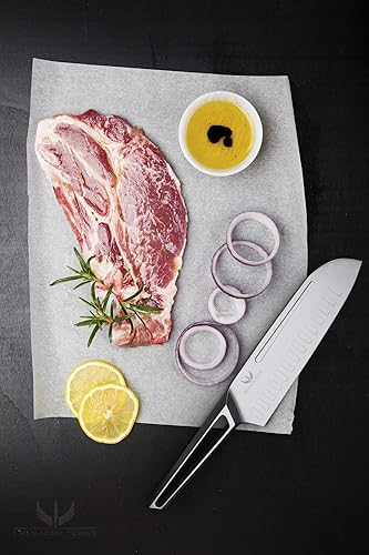 Miniatura 8 de DALSTRONG Crusader Series - Acero inoxidable alemán de alto carbono forjado con funda magnética, Certificado NSF, Acero inoxidable forjado