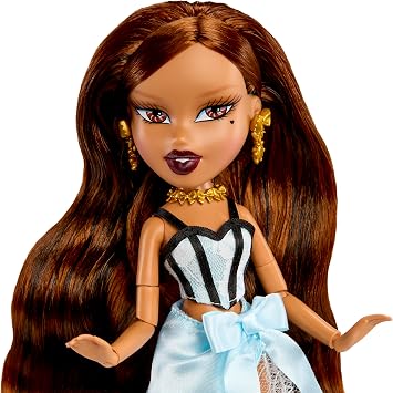 Bratz Stylin Birthdayz Yasmin Fashion Doll with Customizable T-Shirt for You and Accessories