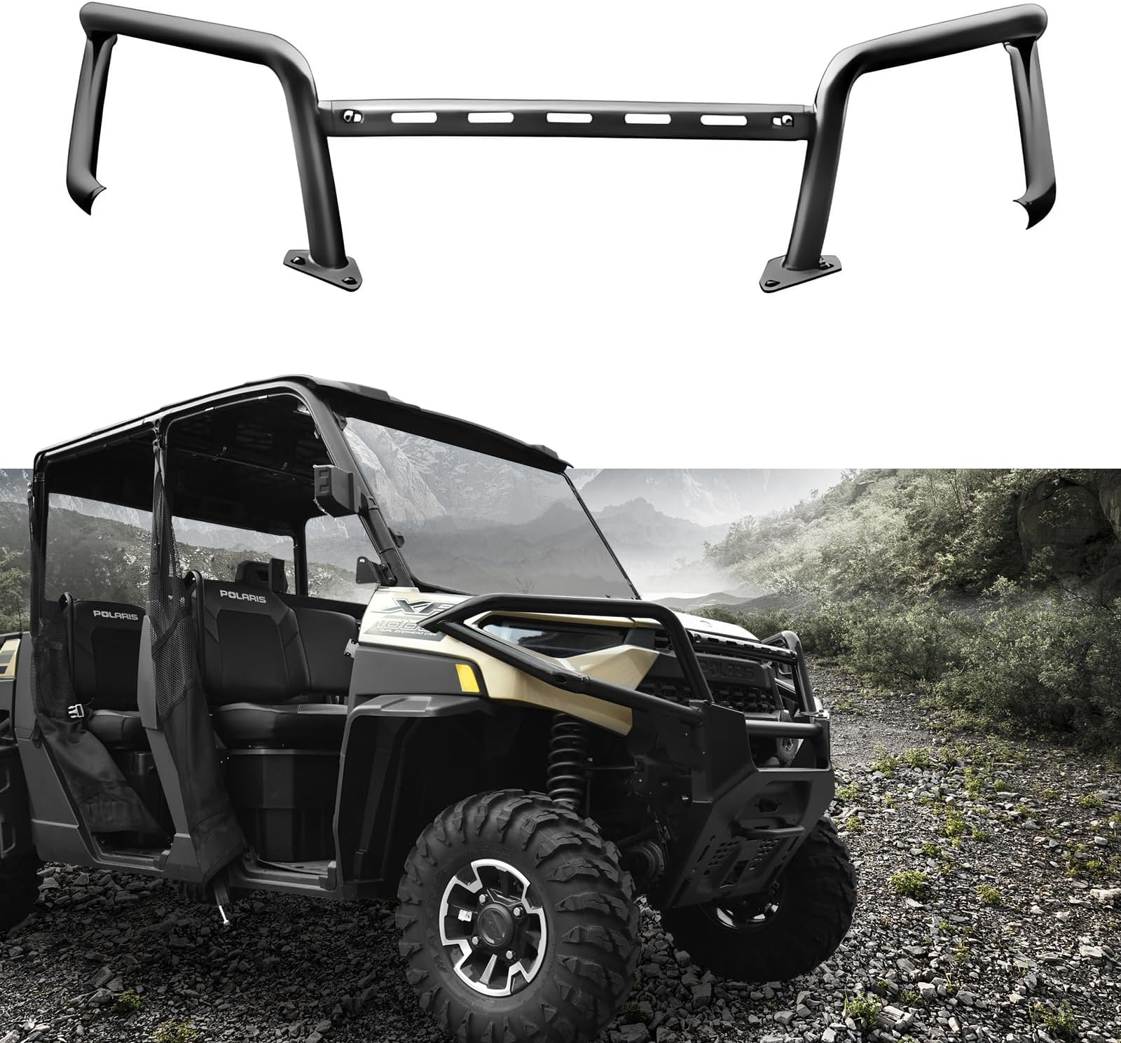 Ranger XP 1000 Front Bumper StarknightMT Ranger Upper