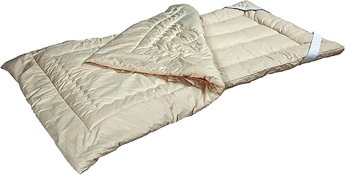 Sleep & Beyond myComforter 100% lana lavable  Relajación profunda  Oeko  Lujosa funda de algodón que regula la temperatura y la humedad  Ropa de