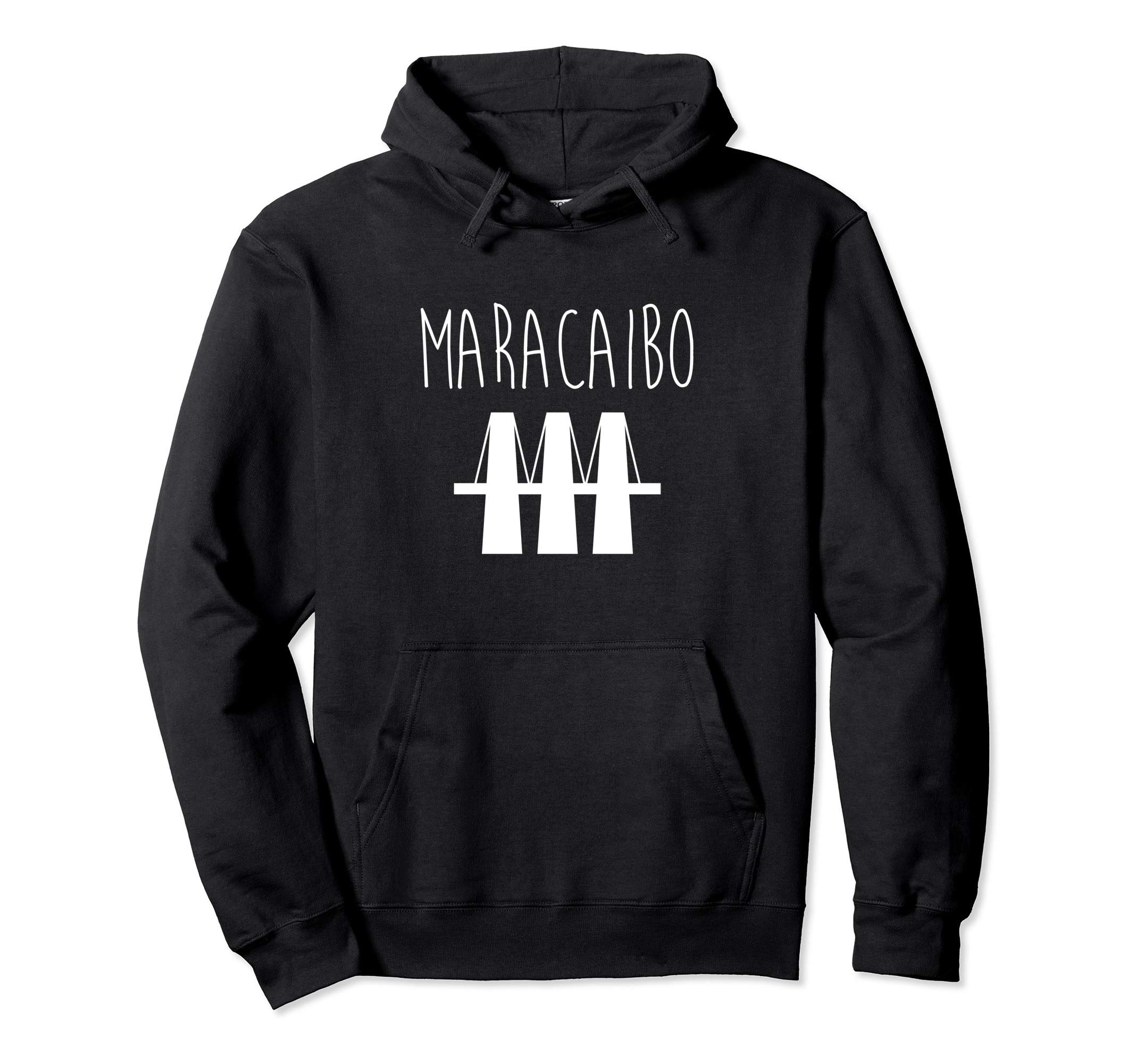 Born in MaracaiboMaracaibo Zulia Puente Bridge Family Pride Graphic Art Gift Pullover HoodieOEKO-TEX STANDARD 100