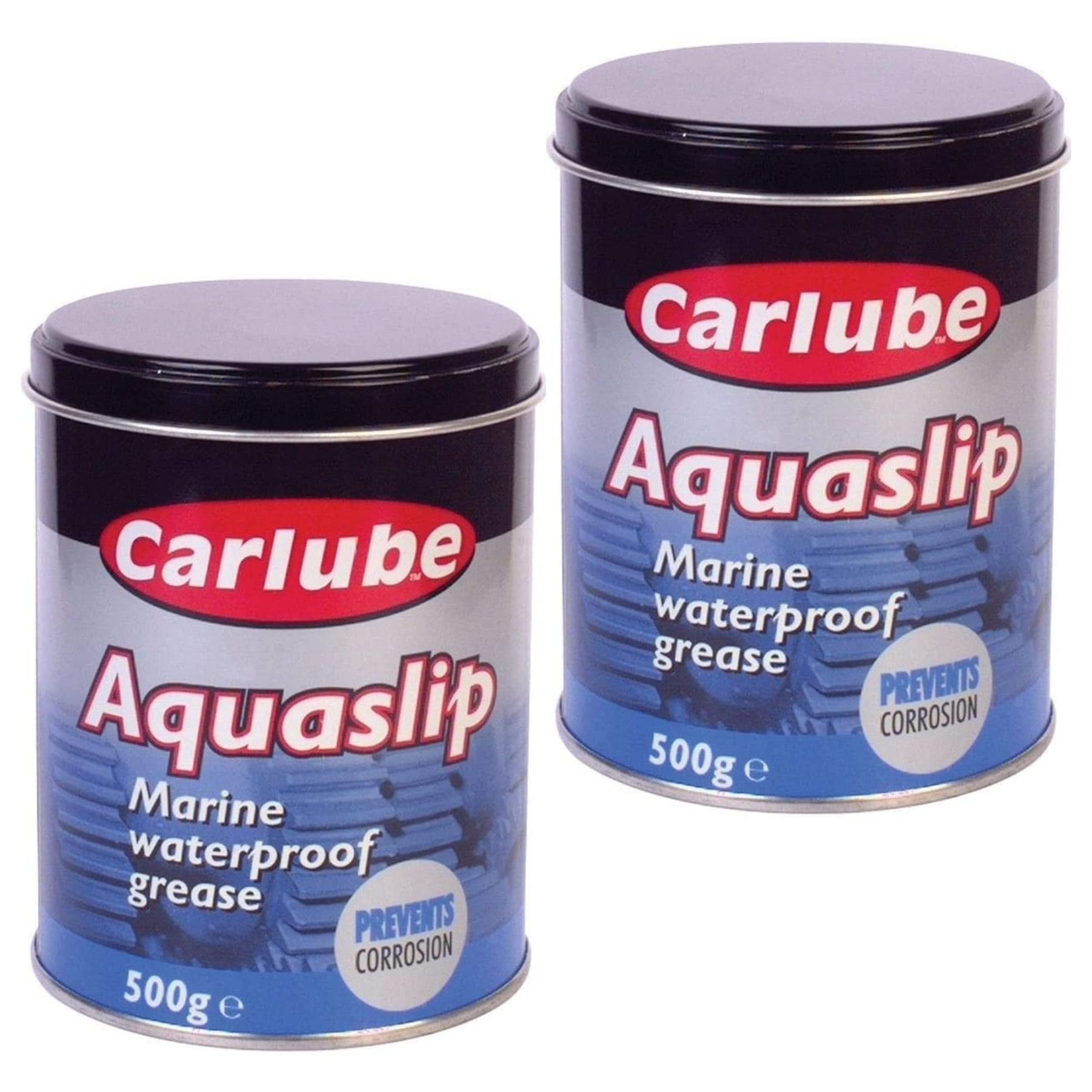 Carlube WPG500 Aquaslip Marine Waterproof Grease 500g x 2