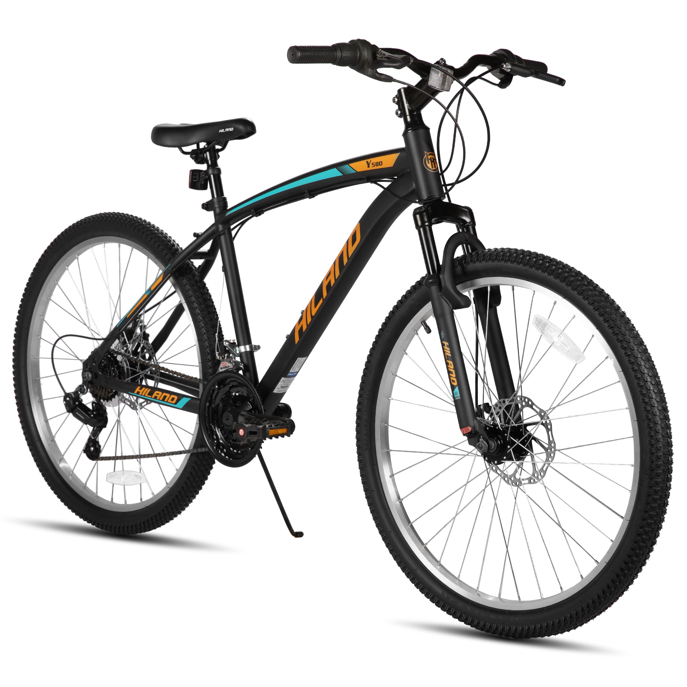 『ジャンク』HILAND ピストバイク Hiland 26 Inch Mountain Bike, 18 Speed MTB with Dual Disc Brake