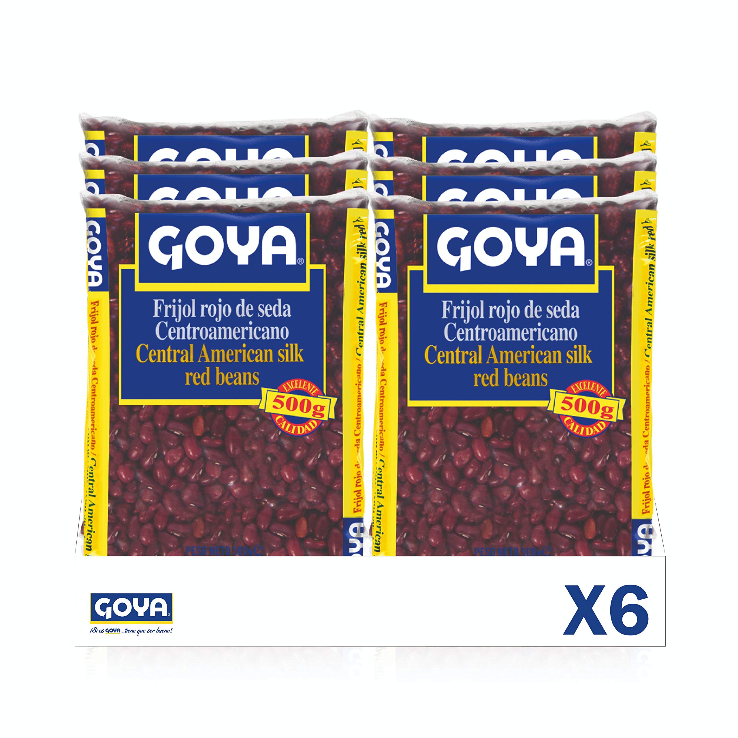 Goya Frijol Rojo de Seda, 6 Unidades x 500G, 3000 G