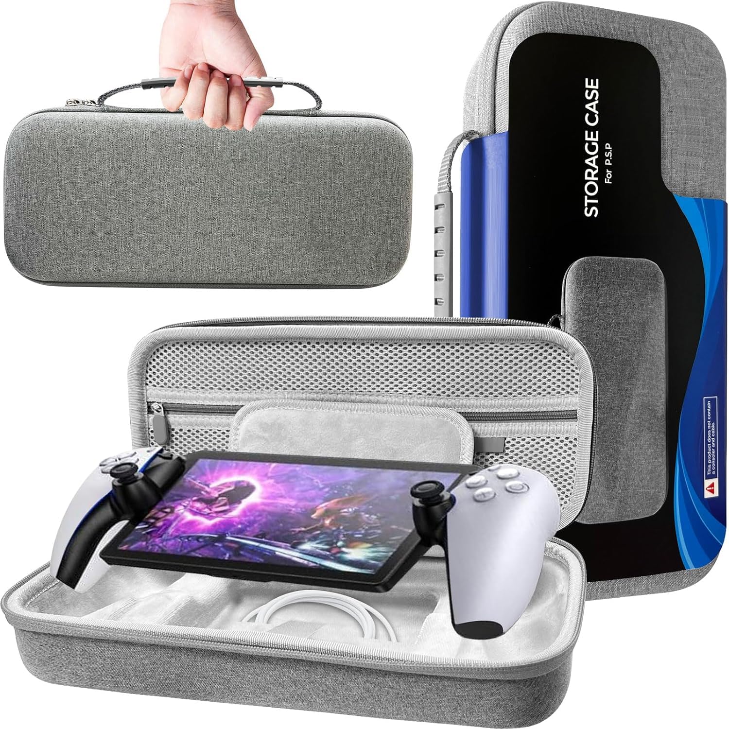 Carrying Case for PlayStation Portal Handheld Gaming Console, Portable Hard Shell Case for PlayStation Portal Remote Player, Storage Bag Travel Carrying Case for PlayStation Portal Accessories (B0CZJ1T38Q) Amazon Price History, Amazon Price Tracker