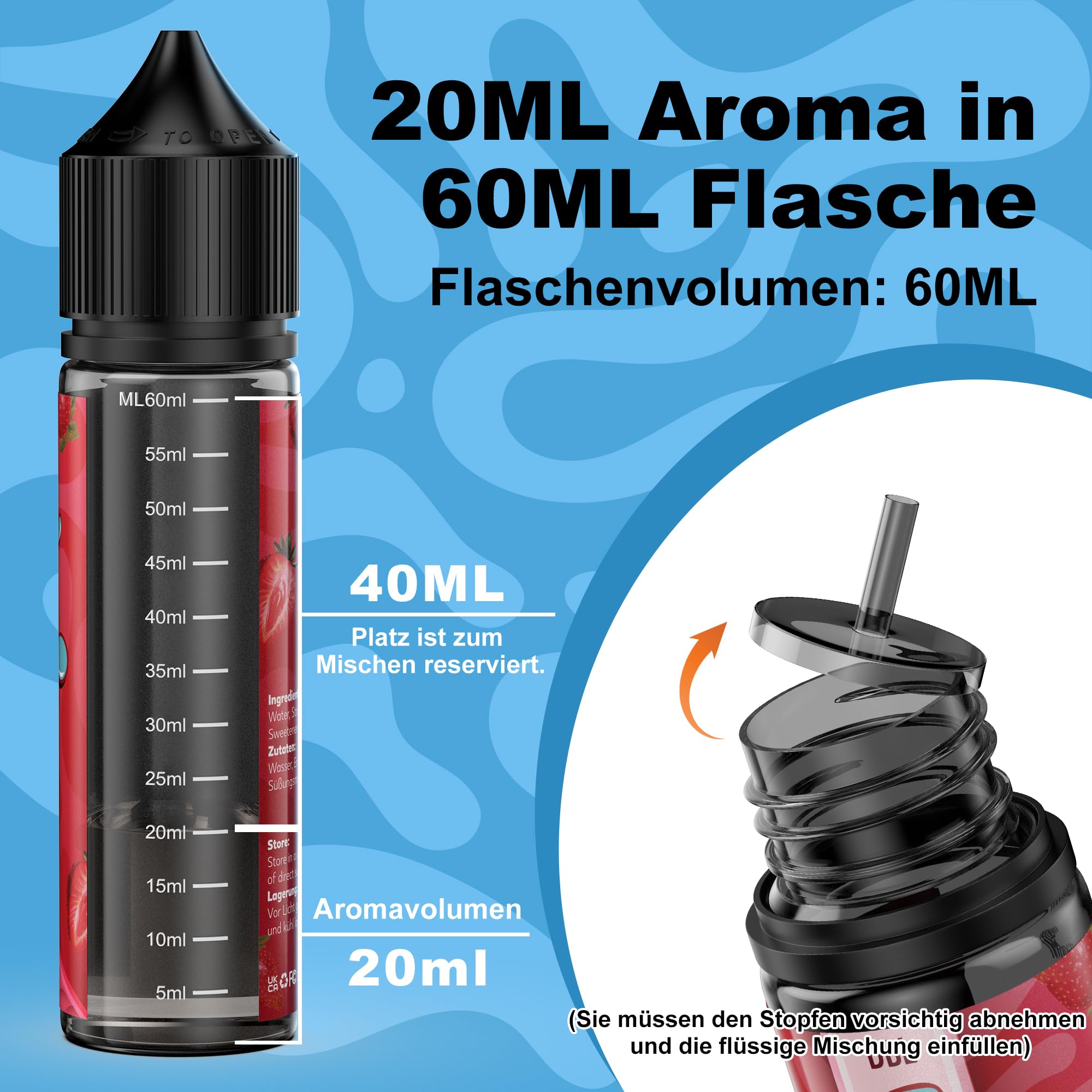 Koncentrat aromatu spożywczy 5 x 20 ml do pieczenia napojów nebulizatorów