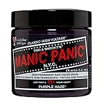 MANIC PANIC Classic Purple Haze Semi Permanent Hair Color - Warm Dark Purple Hair Dye for Women & Men That Lasts 4-6 Weeks - Vegan, Ammonia & Cruelty-Free - Create & Mix Custom Shades (4oz)
