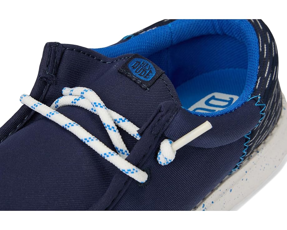 Hey Dude Kids Wally Funk Jersey Jacquard (Little Kid/Big Kid) - Right View