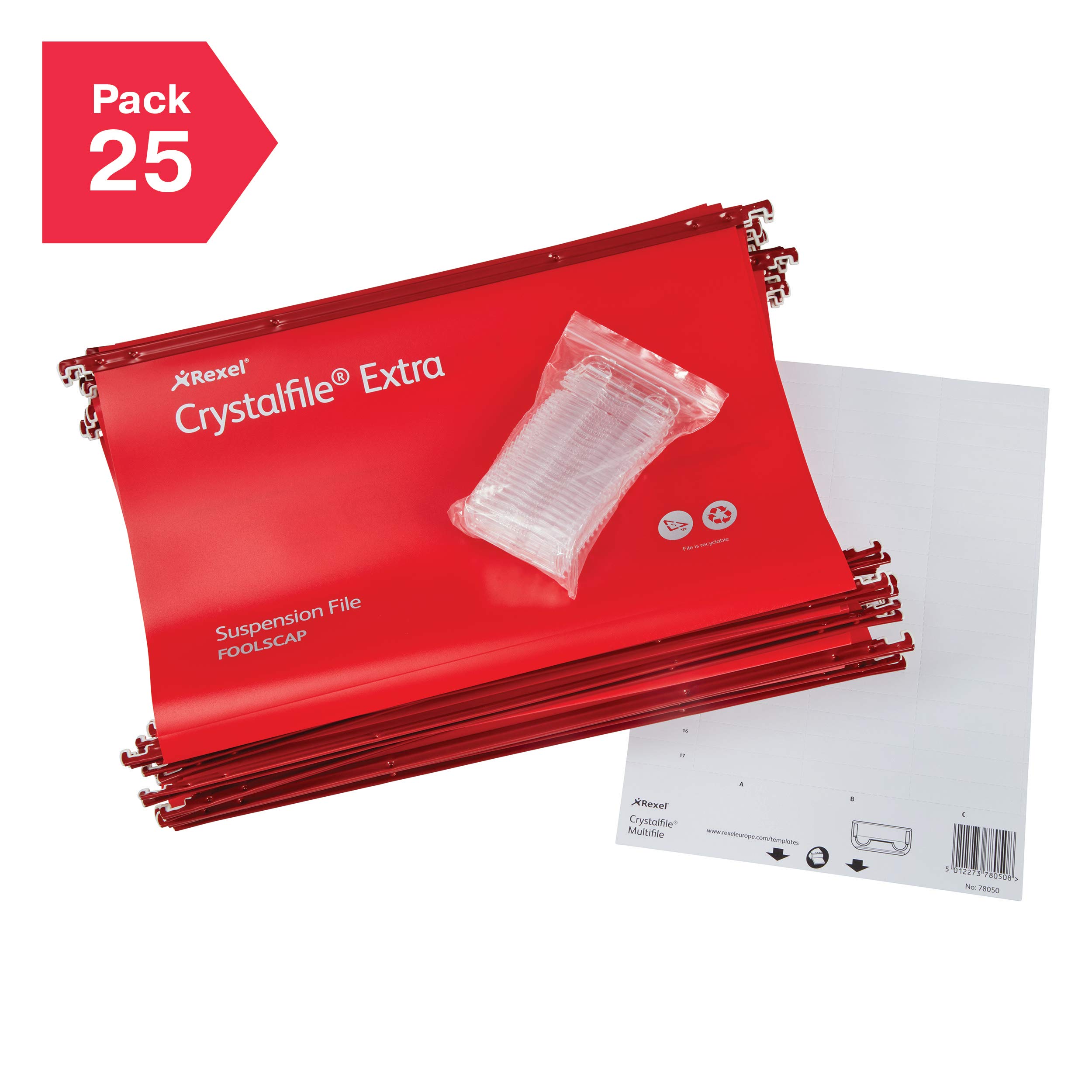 Rexel 70629 cartella Polipropilene (PP) Rosso