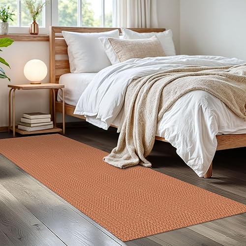 Miniatura 93 de IOHOUZE Alfombra lavable de 4 x 6 pies con parte trasera de goma antideslizante tejida para interiores y exteriores, alfombra para entrada