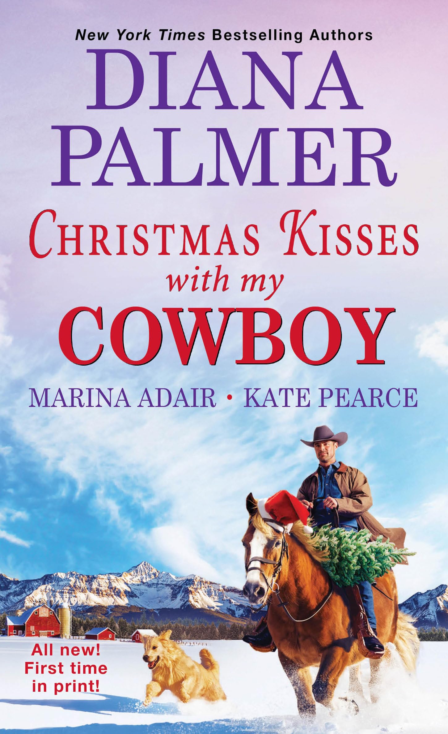 Christmas Kisses with My Cowboy : Three Charming Christmas Cowboy Romance ...