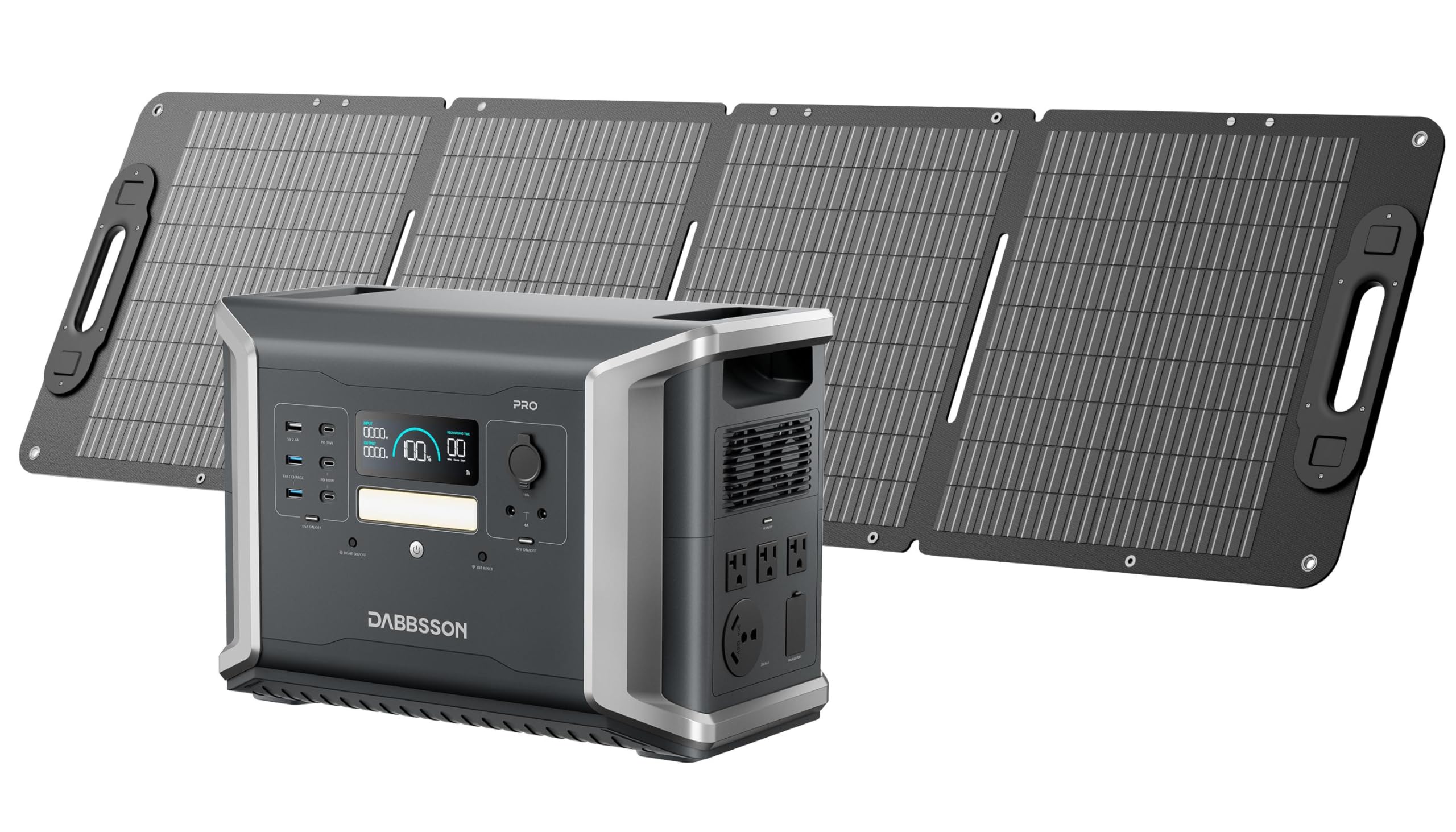 DABBSSON DBS1400Pro ポータブル電源 Dabbsson DBS1400Pro｜1382Wh・2400W 高出力ポータブル電源 ダブソン