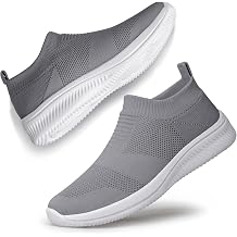 ADQ Walking Shoes, Men's, Women's, Slip-Ons, Sneakers, Lace-free, Mesh, Lightweight, Breathable, Easy to Walk, Indoor, Commute, Standing Work