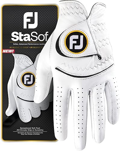 FootJoy Guantes de golf StaSof para hombre