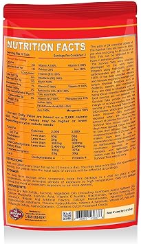 Survival Tabs 5-Pack 24 tabs per pack Chocolate