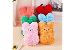 6-Pack of Peep Stuffed Bunny: Fuzzy Easter Companions