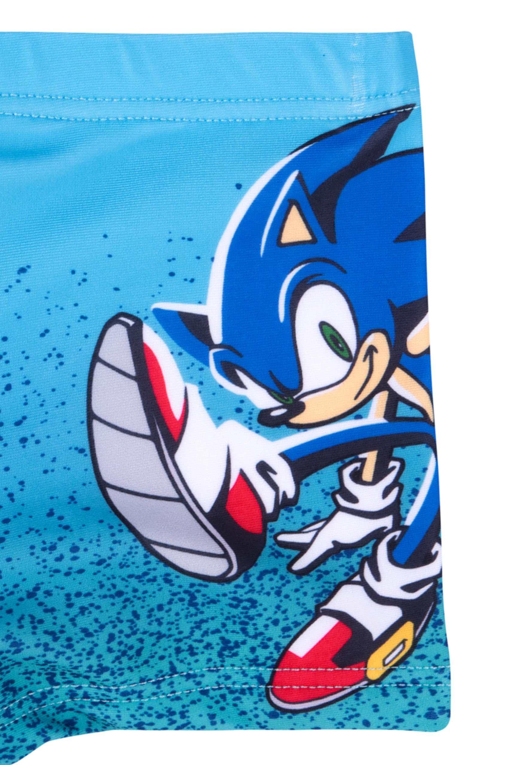 United Labels Sonic The Hedgehog kąpielówki dla chłopców – dzieci kąpielówki spodnie kąpielowe spodnie niebieskie