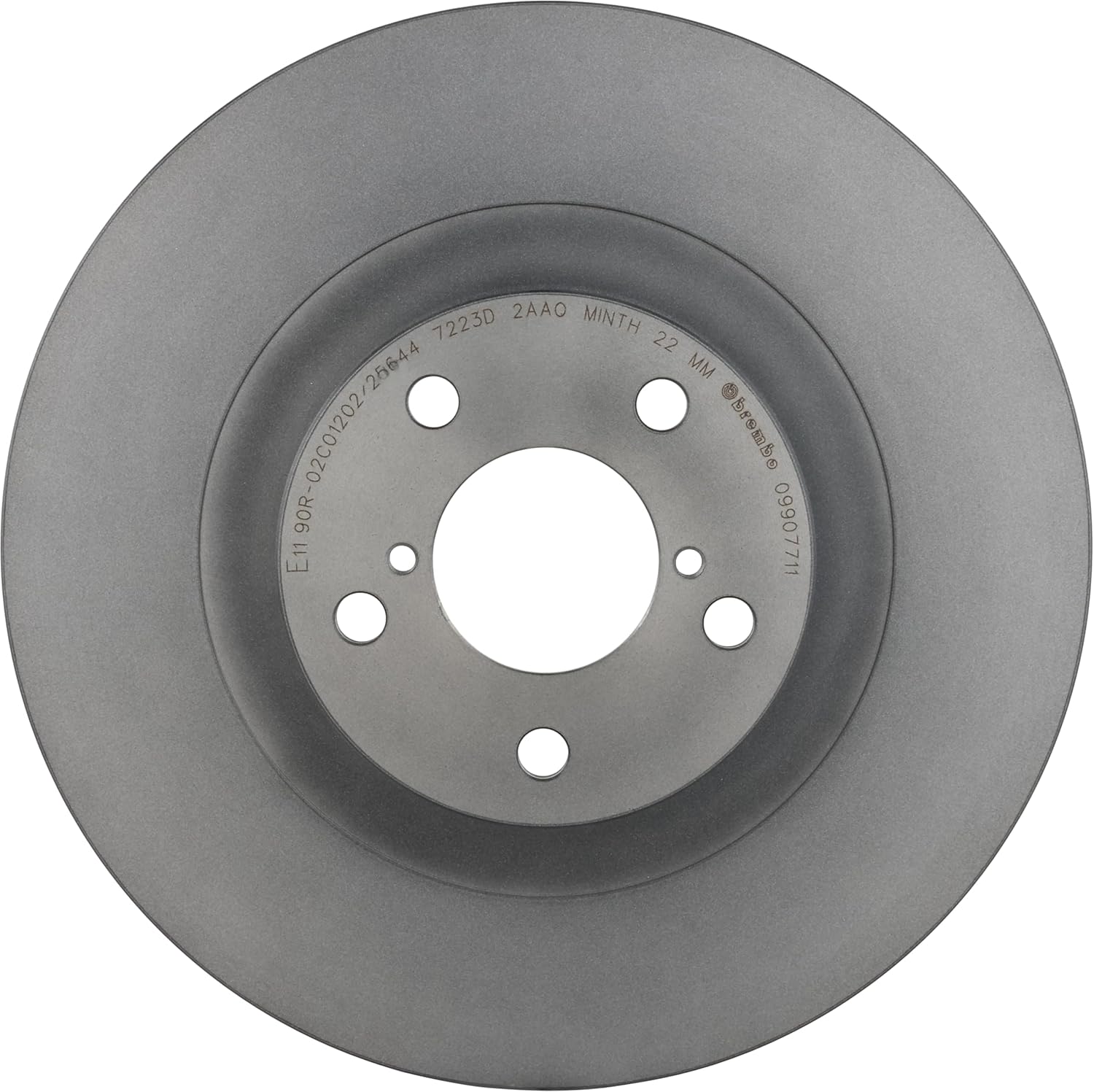 Brembo 09.9077.11 UV Coated vented Front Brake Rotor SUBARU OE# 26300AE060
