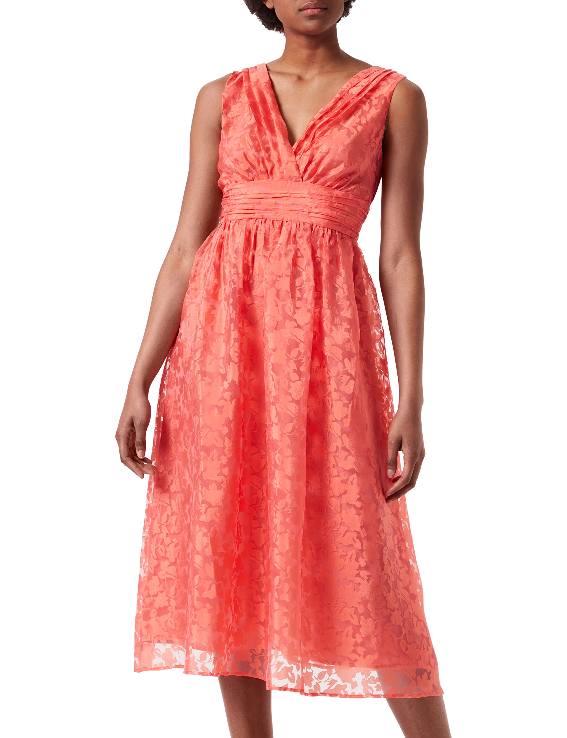 ESPRIT Collection Sukienka damska, 870 / Coral Orange, 36