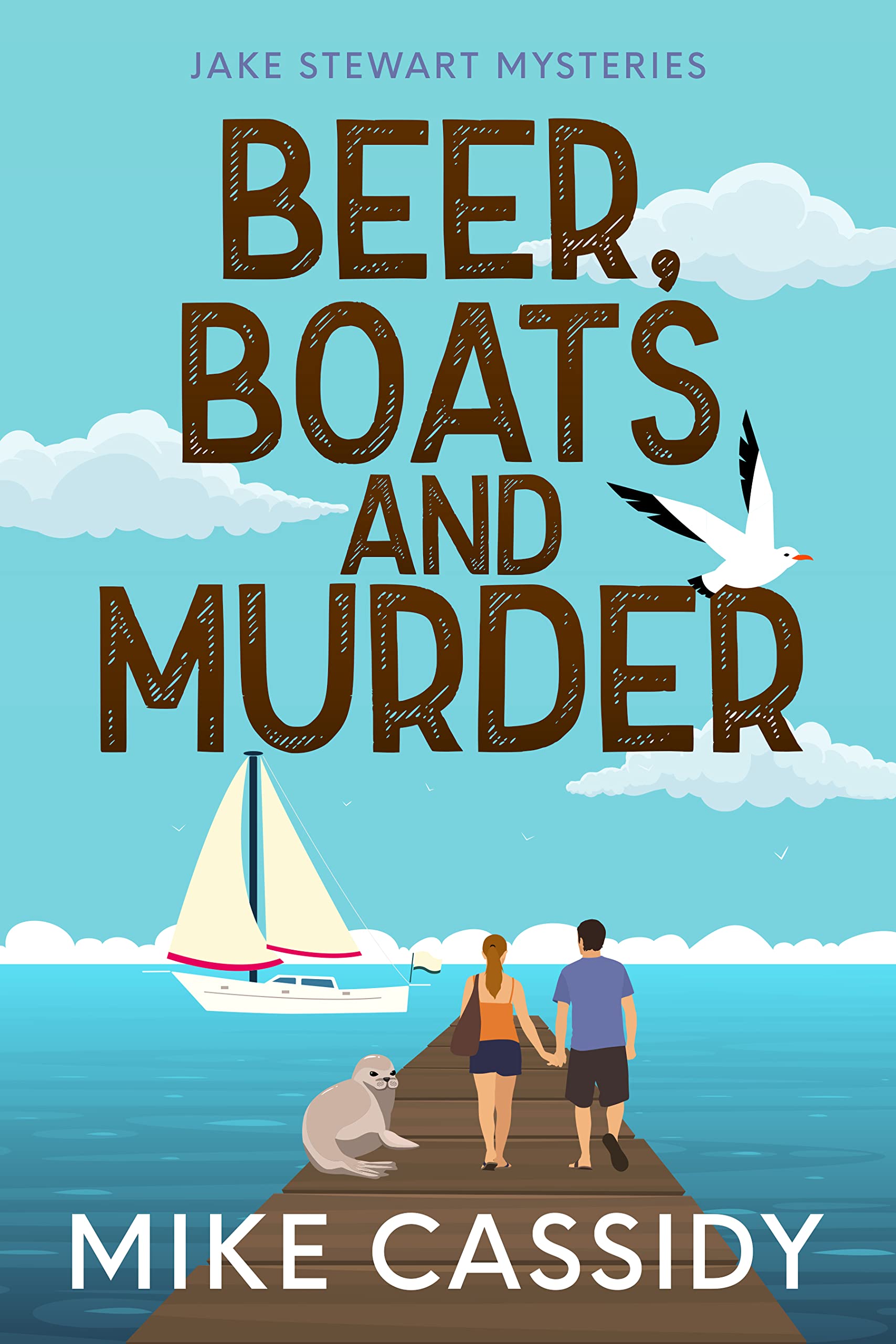 Beer, Boats and Murder (Jake Stewart Mysteries Book 3)