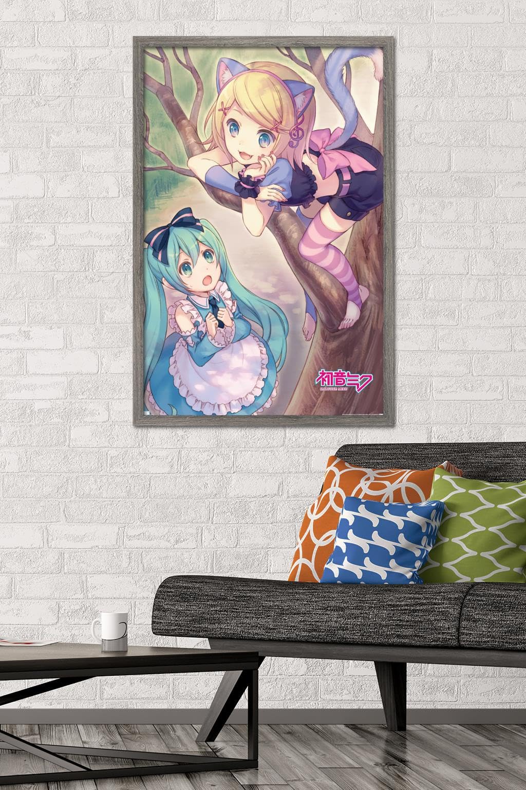 Amazon.com: Hatsune Miku - Hatsune and Kagamine Wall Poster, 34L