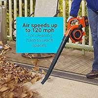 Vista 3 de Barredora/Aspiradora de iones de litio de 40V Black and Decker, Sin, Negro