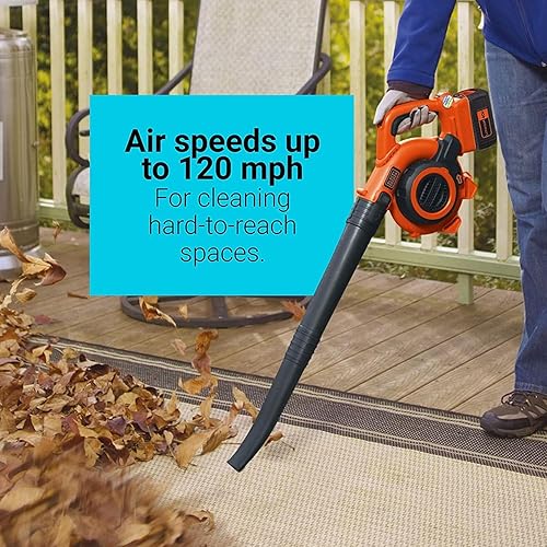 Miniatura 3 de Barredora/Aspiradora de iones de litio de 40V Black and Decker, Sin, Negro