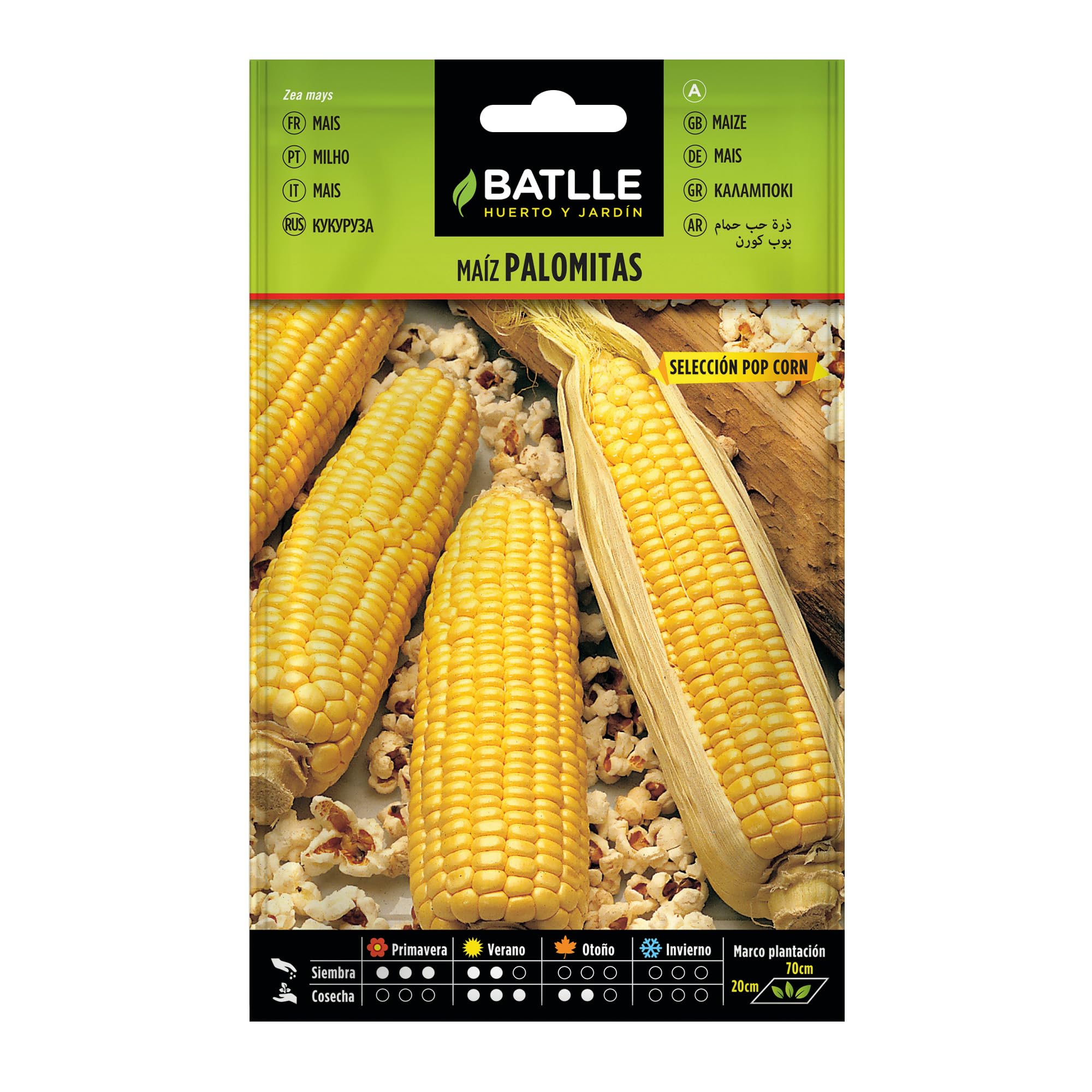 Semillas Batlle Maiz palomitas POP CORN